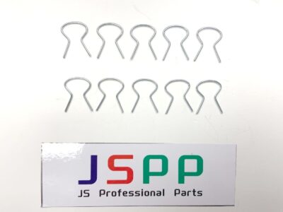 JSPP 10 PCS Car Window Handle Crank Retainer Clip, 76980 Car Door Handle Metal Retaining Clip, Universal Fit for Most Vehicles