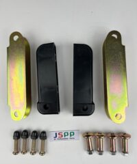 JSPP Compatible with Suzuki Samurai/SJ410 Soft Top Rear Bow Hinge - Full Kit - Both Sides