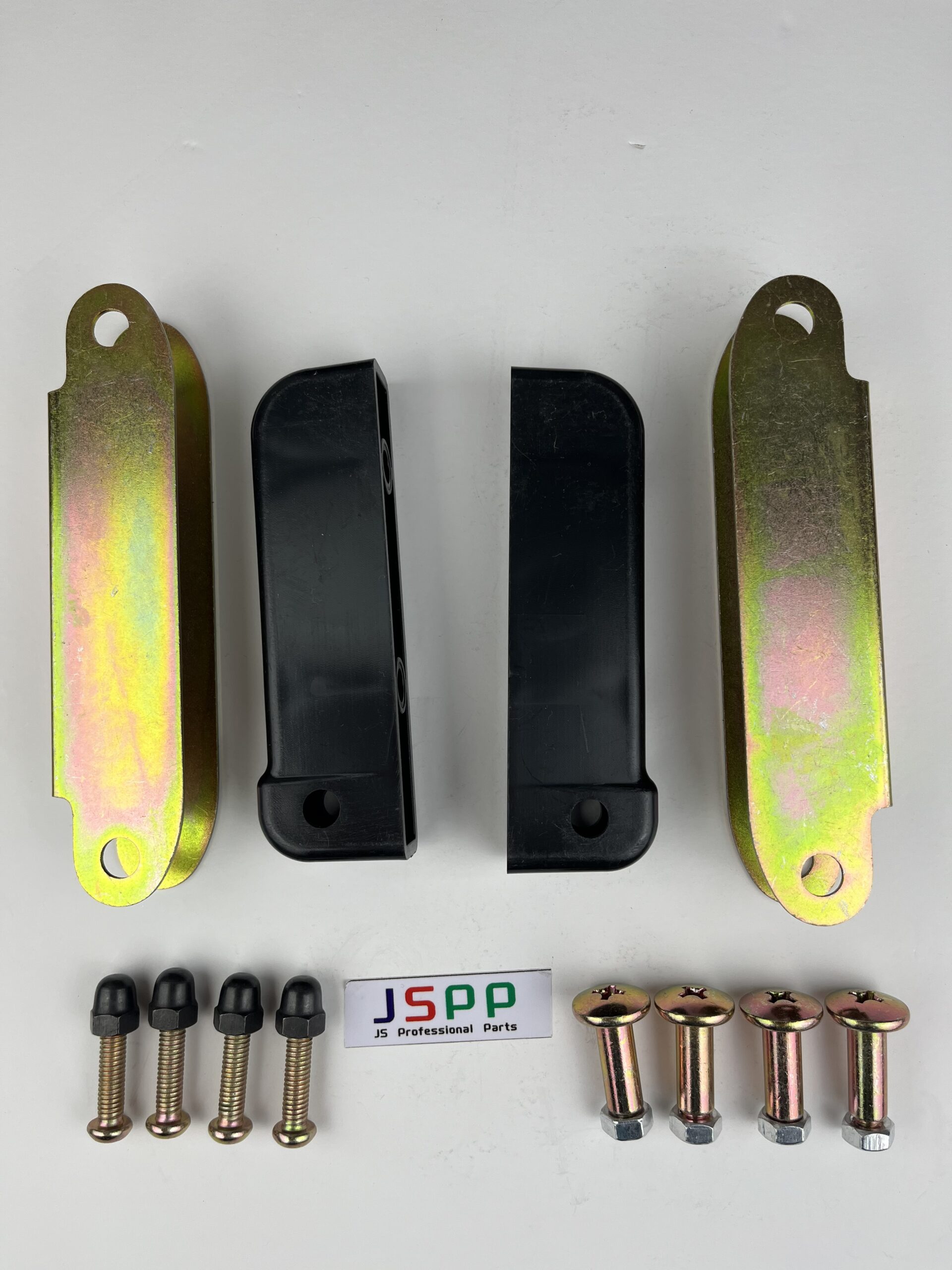 JSPP Compatible with Suzuki Samurai/SJ410 Soft Top Rear Bow Hinge - Full Kit - Both Sides