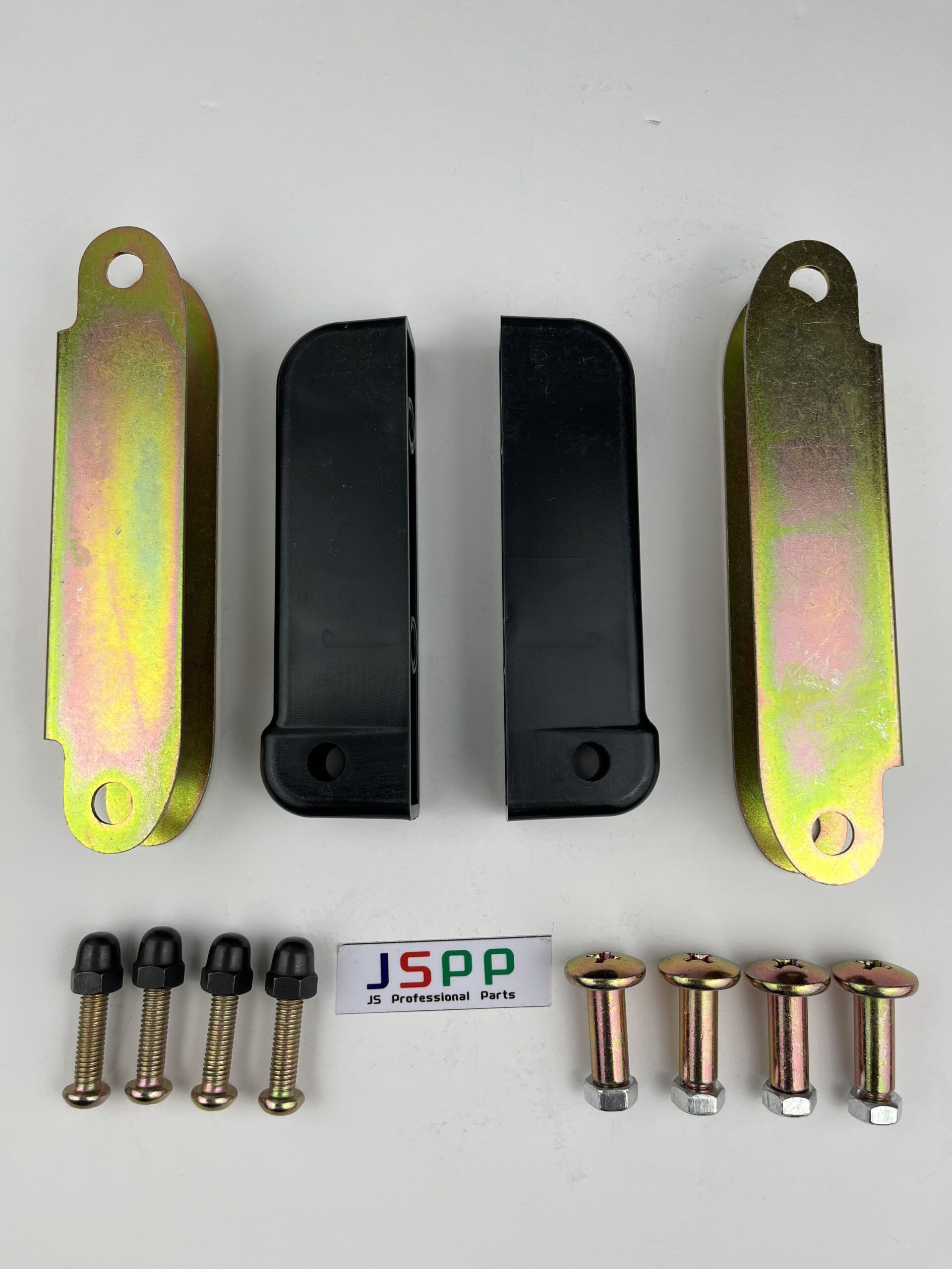 JSPP Compatible with Suzuki Samurai/SJ410 Soft Top Rear Bow Hinge - Full Kit - Both Sides - Image 2