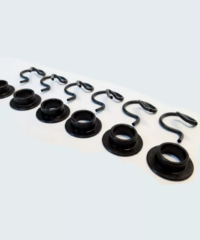 JSPP Manual Transmission Steel Shifter Bushing W/Spring Clips 3327302 Pit Pack 6