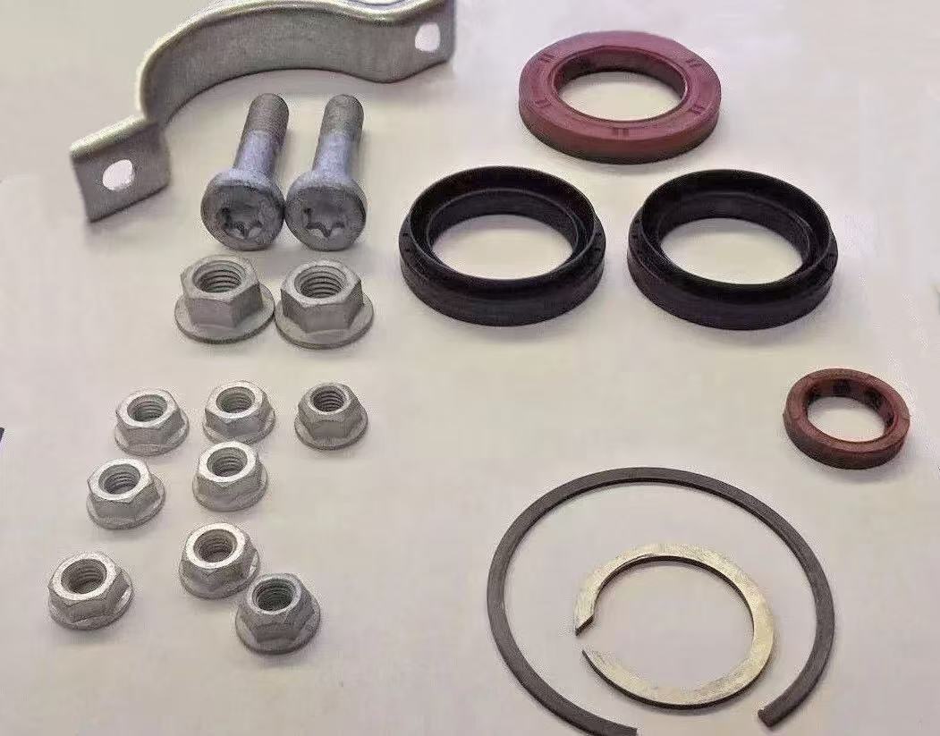 JSPP Axle Seals Reseal Kit Front Seal Selector Shaft Seal Compatible with Ford Focus Escort Fiesta Fusion Ka BE146 DPS6 07052, 404993410652